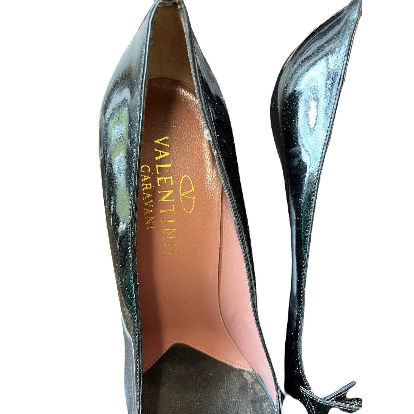 Valentino Garavani Black Women’s Shoe’s 4” Heel Size 9
