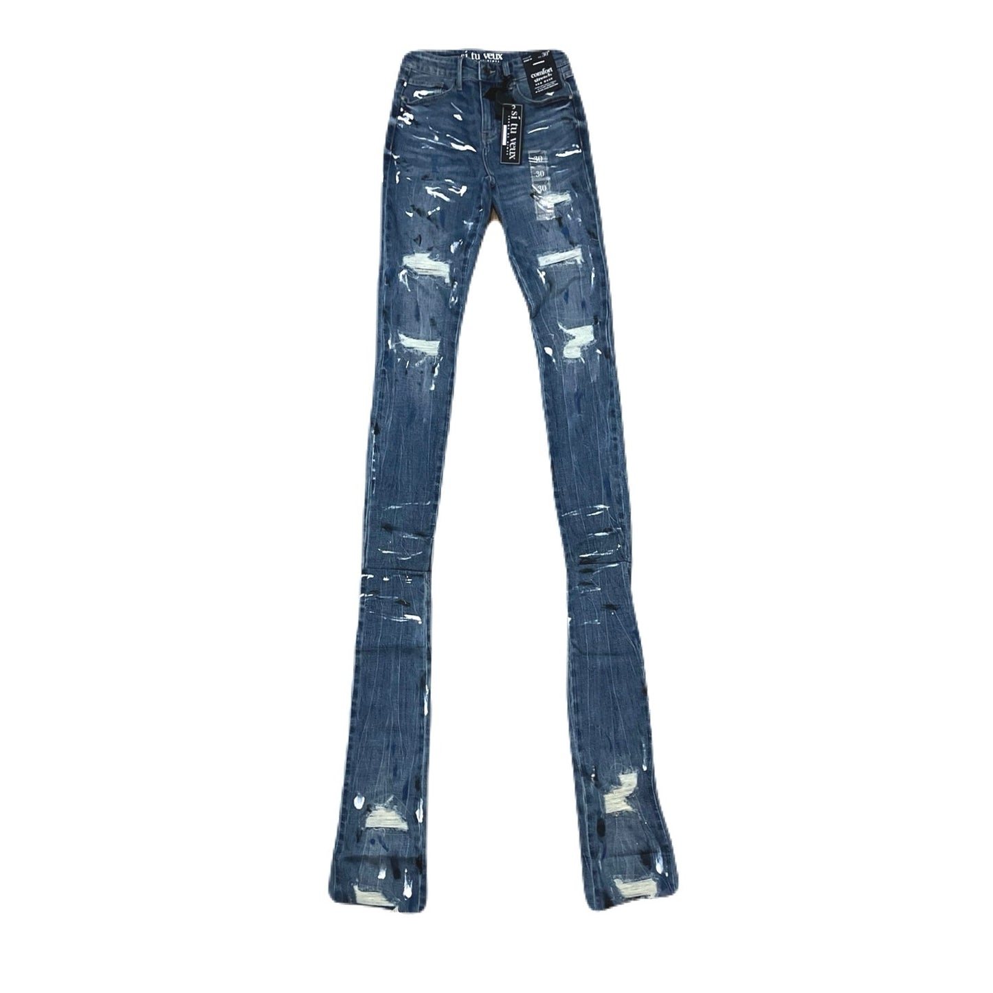 Si Tu Veux Marc Jean’s Indigo Wash Size 40 Men’s Superstack