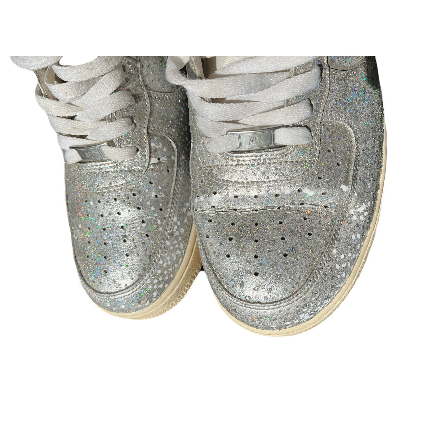 Sliver Air Force 1 Nike For Men’s Size 11.5