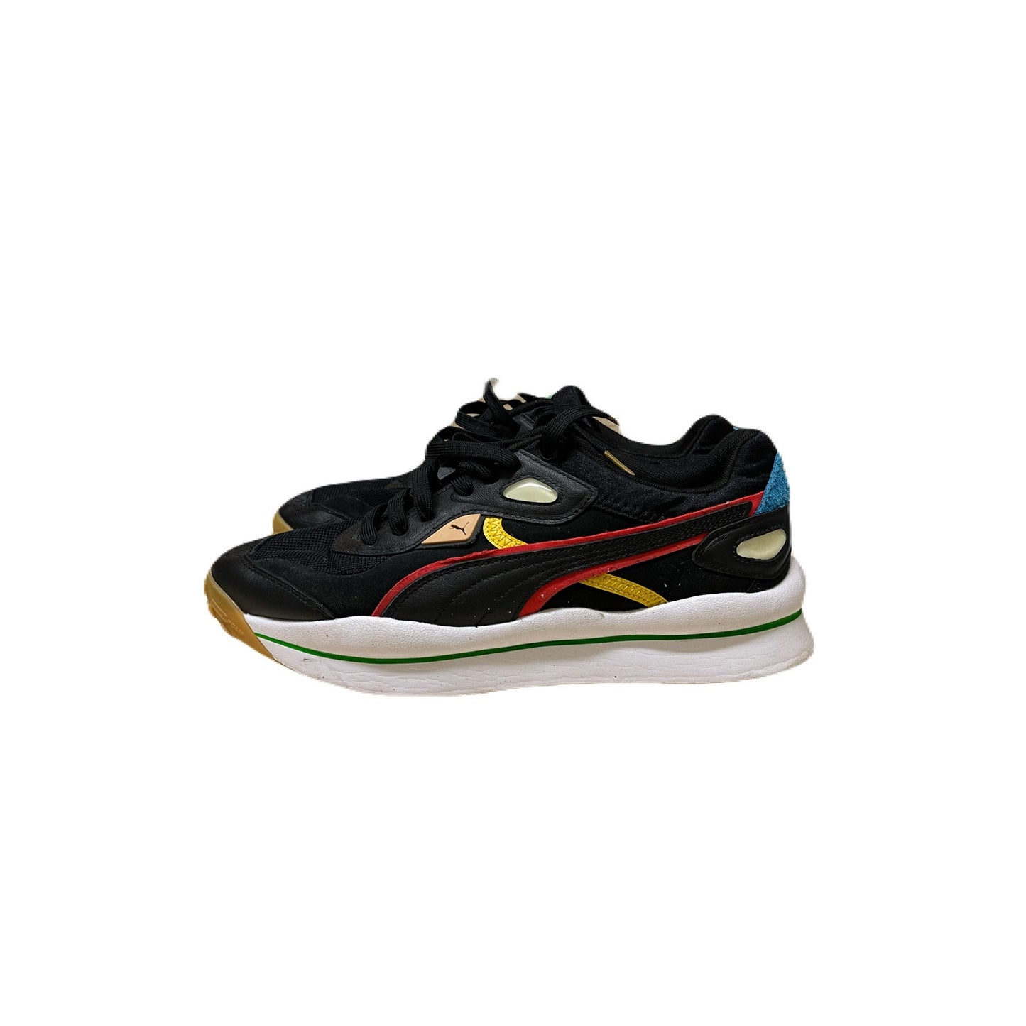 PUMA Street Rider Unity, ‘Black High Risk Red’ Mens Size 11