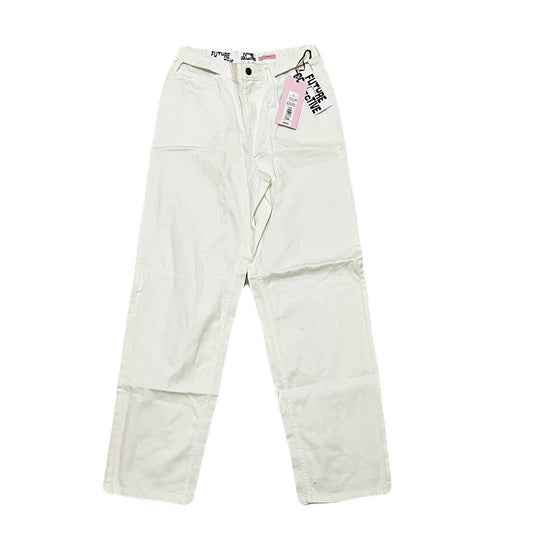 Future Collective White Women’s Jean’s Size 4