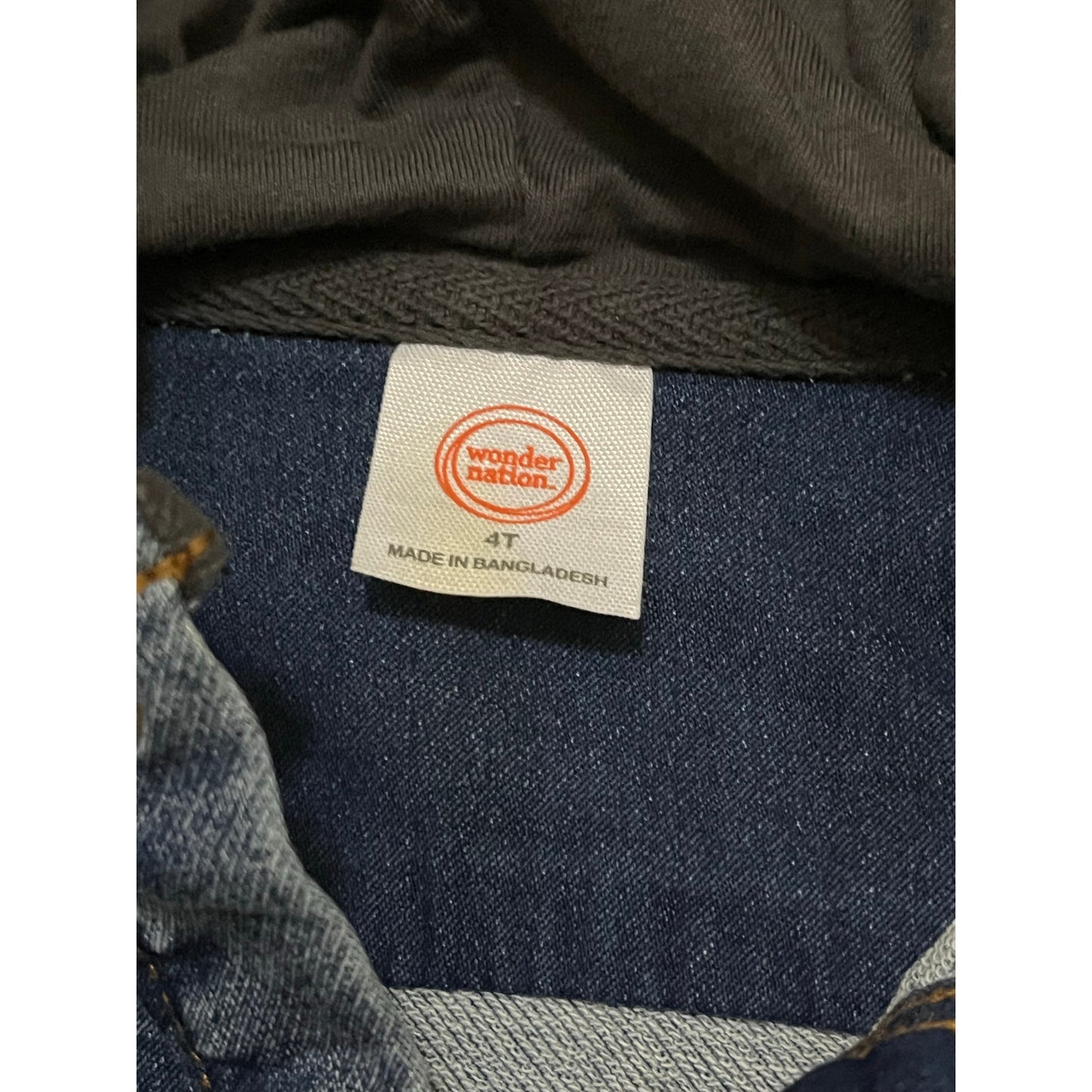 Wonder Nation Jean Jacket Size 4T