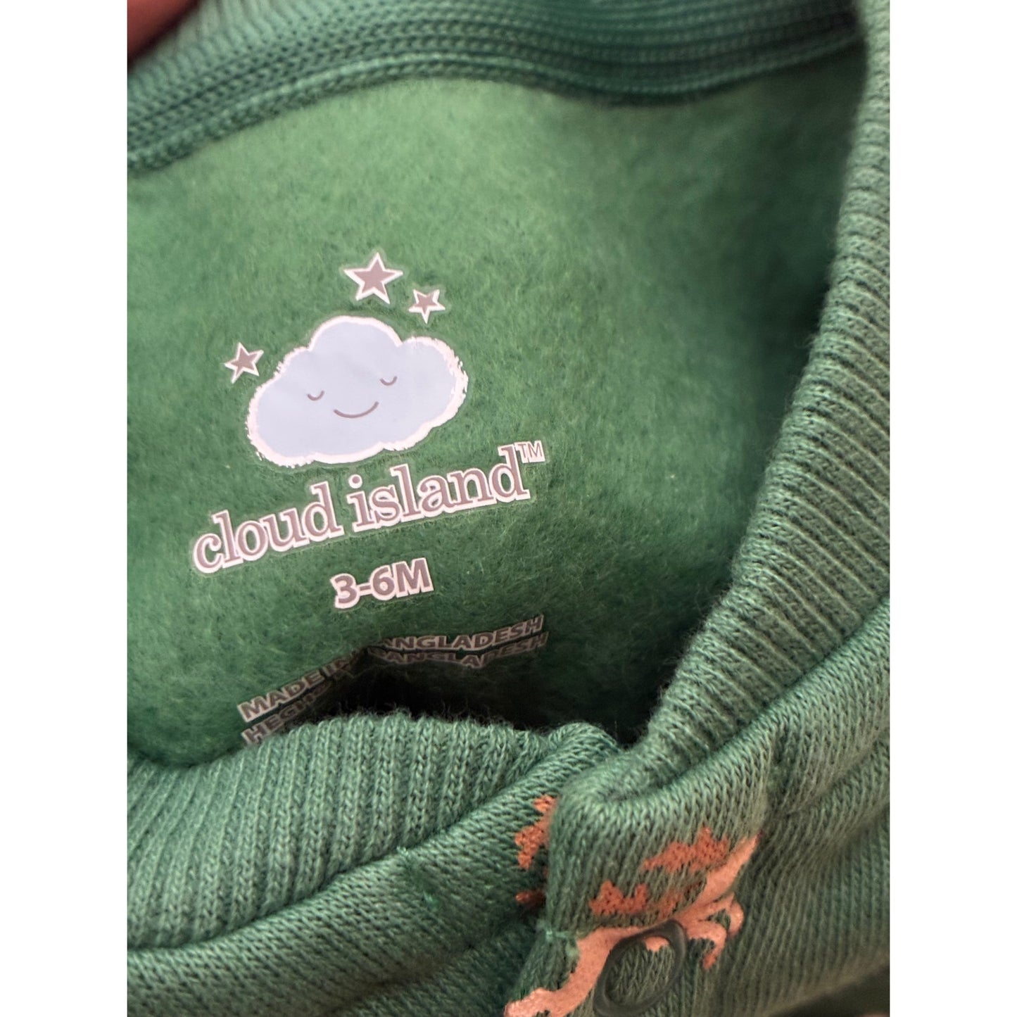 Cloud island Baby Christmas Onesie Size 3-6 Months