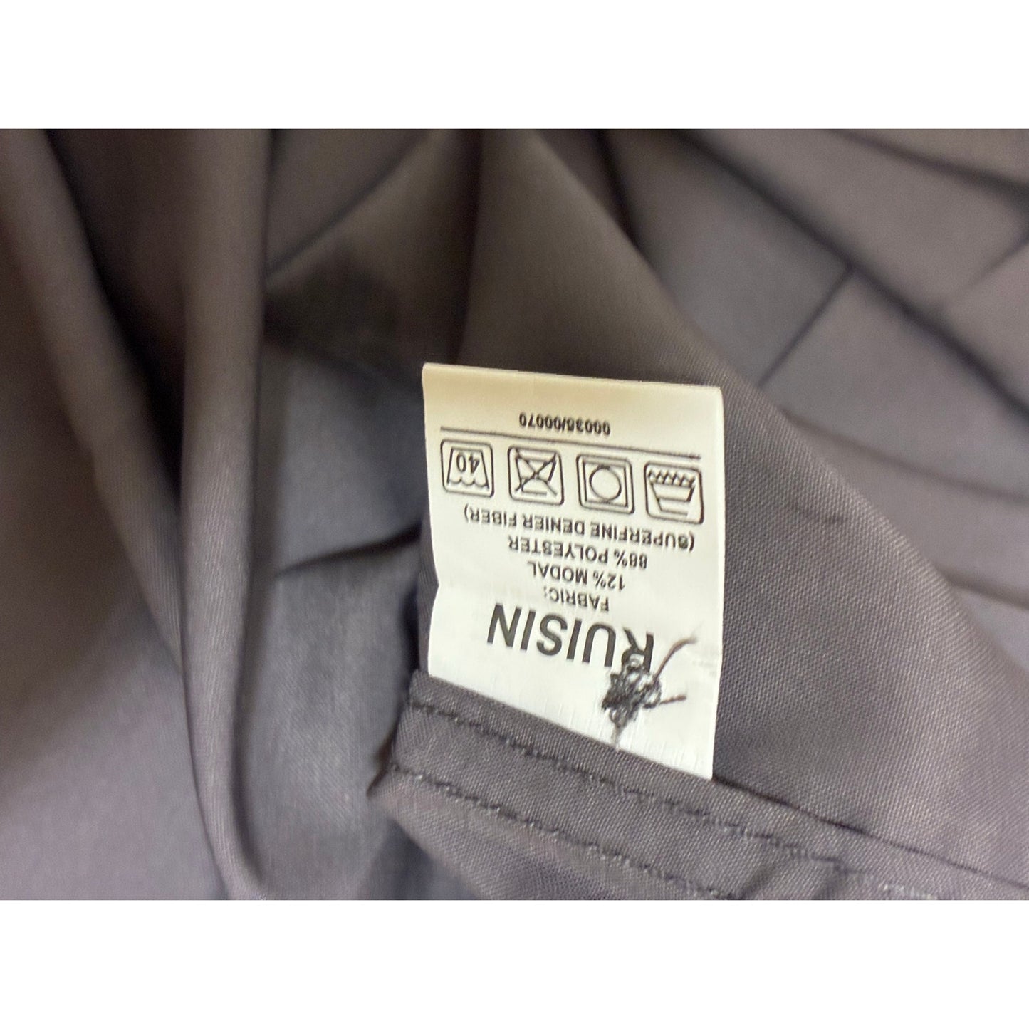Ruisin Women’s Button Down Dark Gray Size Medium New