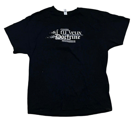 Si Tu Veux & Doctrine Black Men’s Shirt Size XL