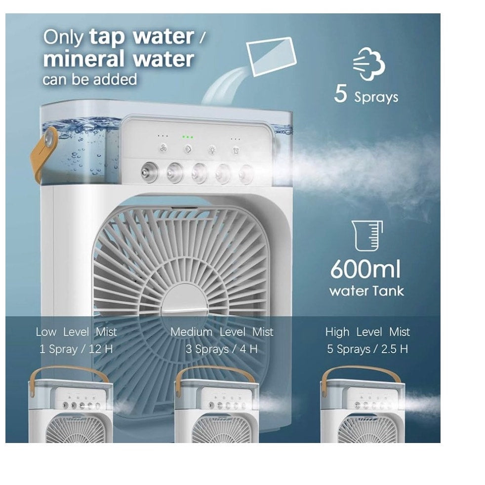 Portable Air Conditioner Fan, Mini Evaporative Air Cooler