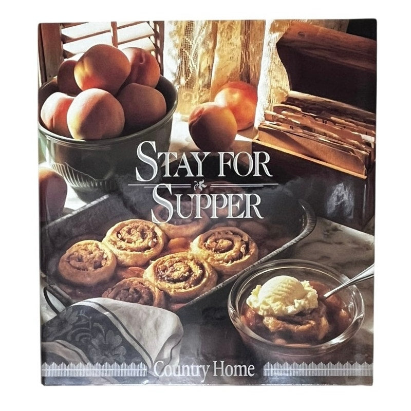 Stay For Supper Country Home Hardcover Books