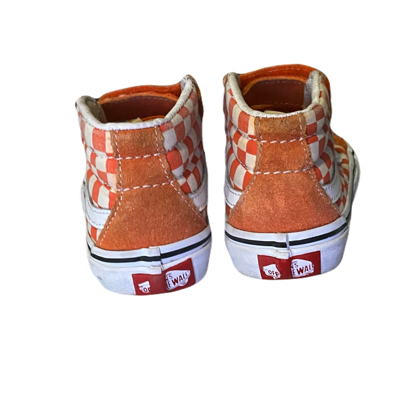 VANS (TD) SK8-MID REISSUE V - CHECKERBOARD ORANGE SIZE 11.5