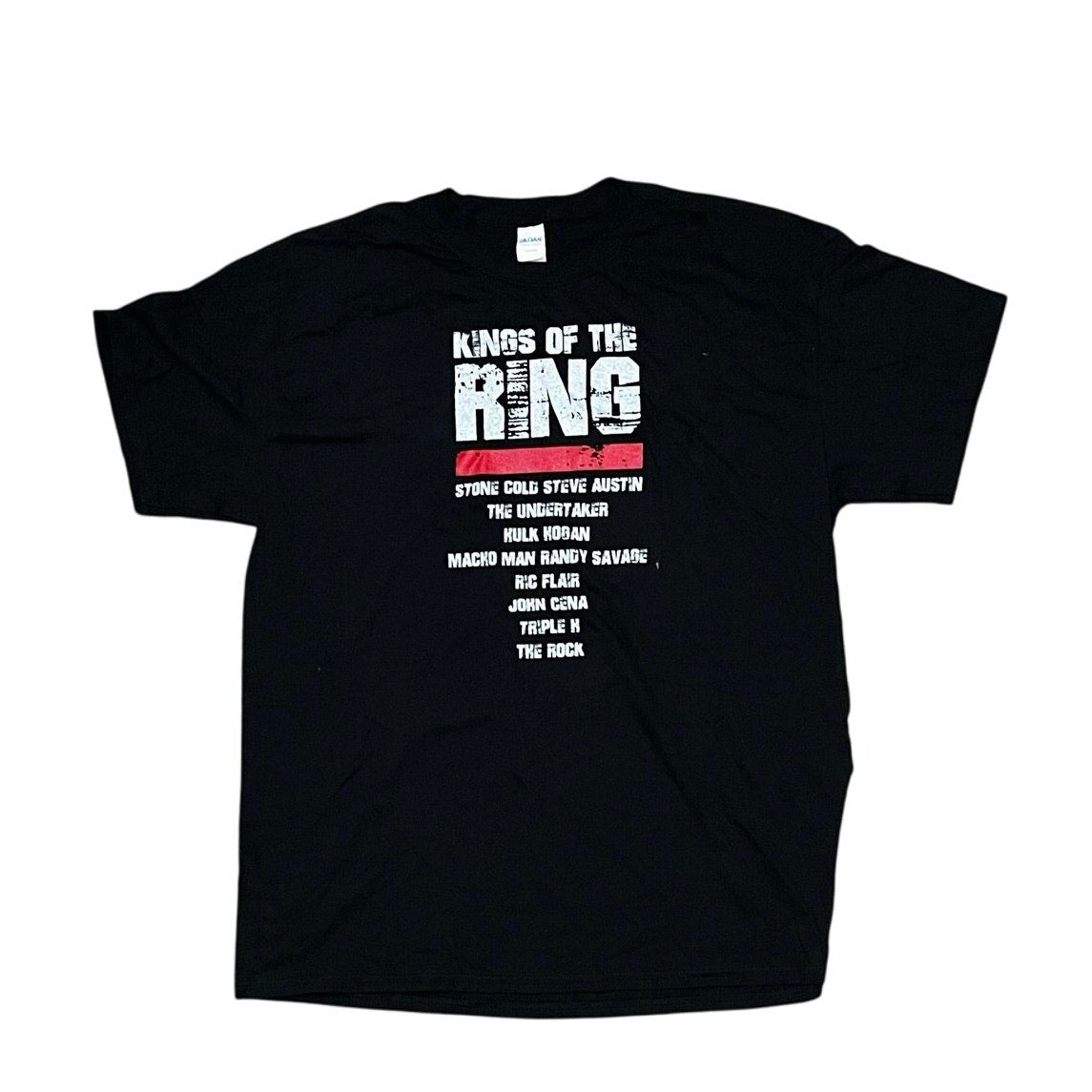 King Of The Ring Black Men’s T-Shirt Size  X-Large