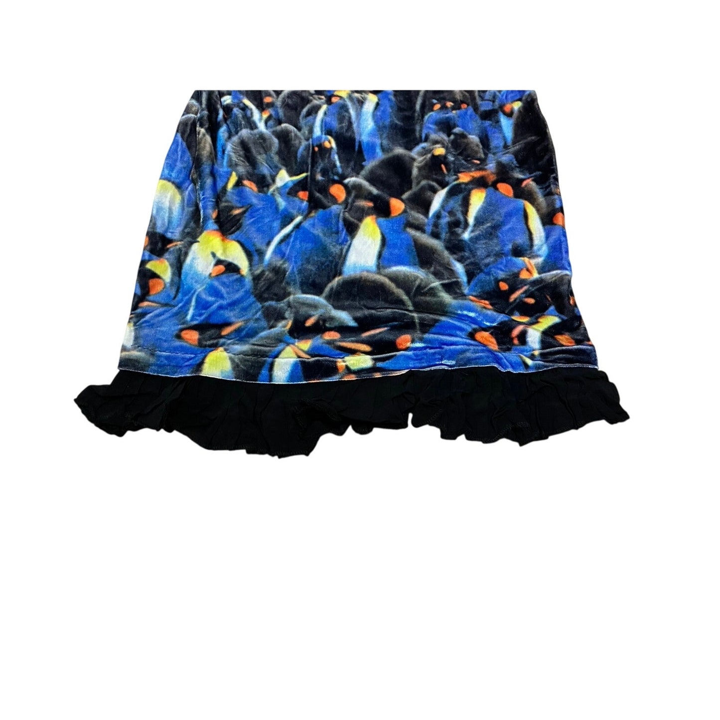 Nicole Miller Blue Women’s Dress With Penguins Print On Them Size Small
