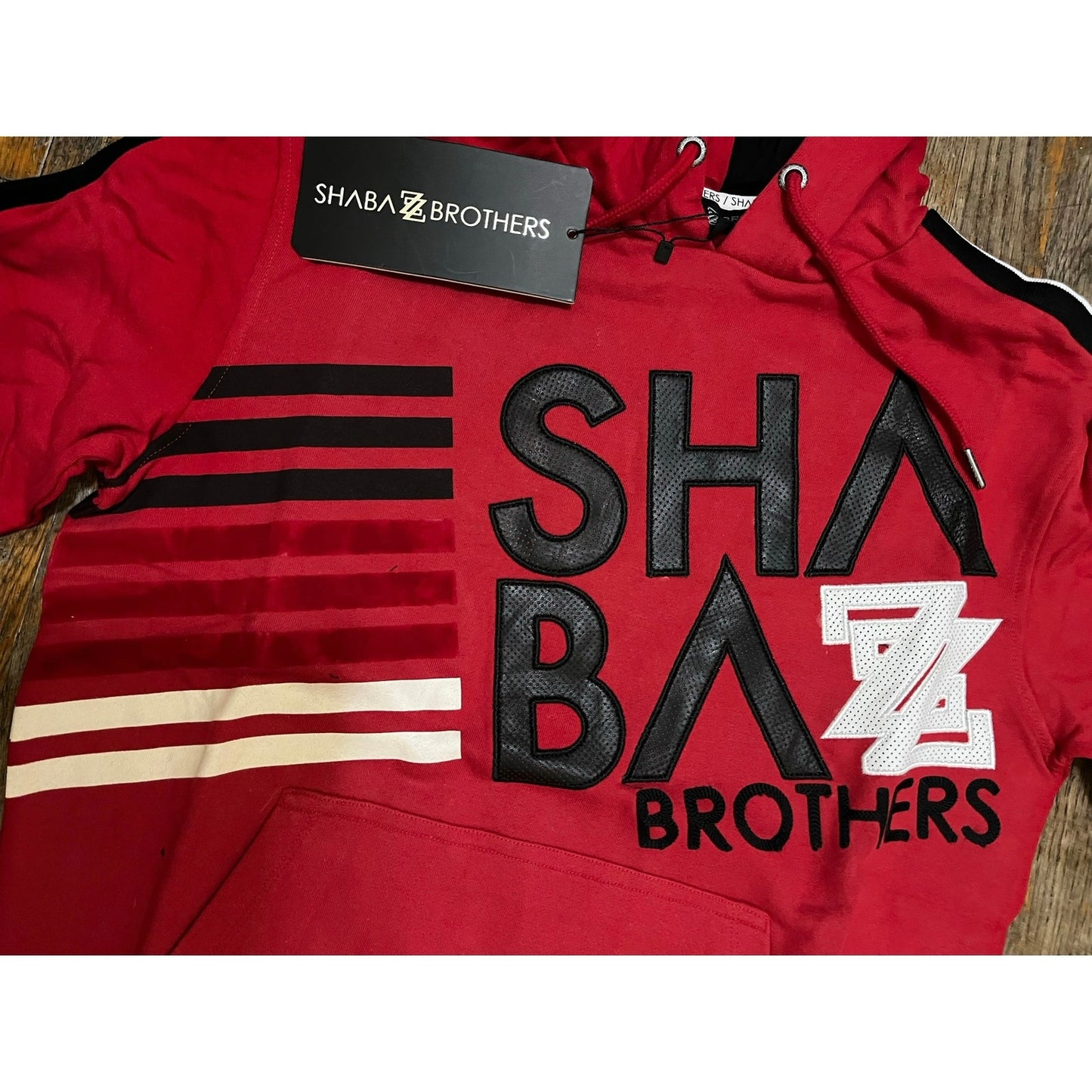 Red Shaba Z Brothers Men’s Hoodie Size Small Brand New