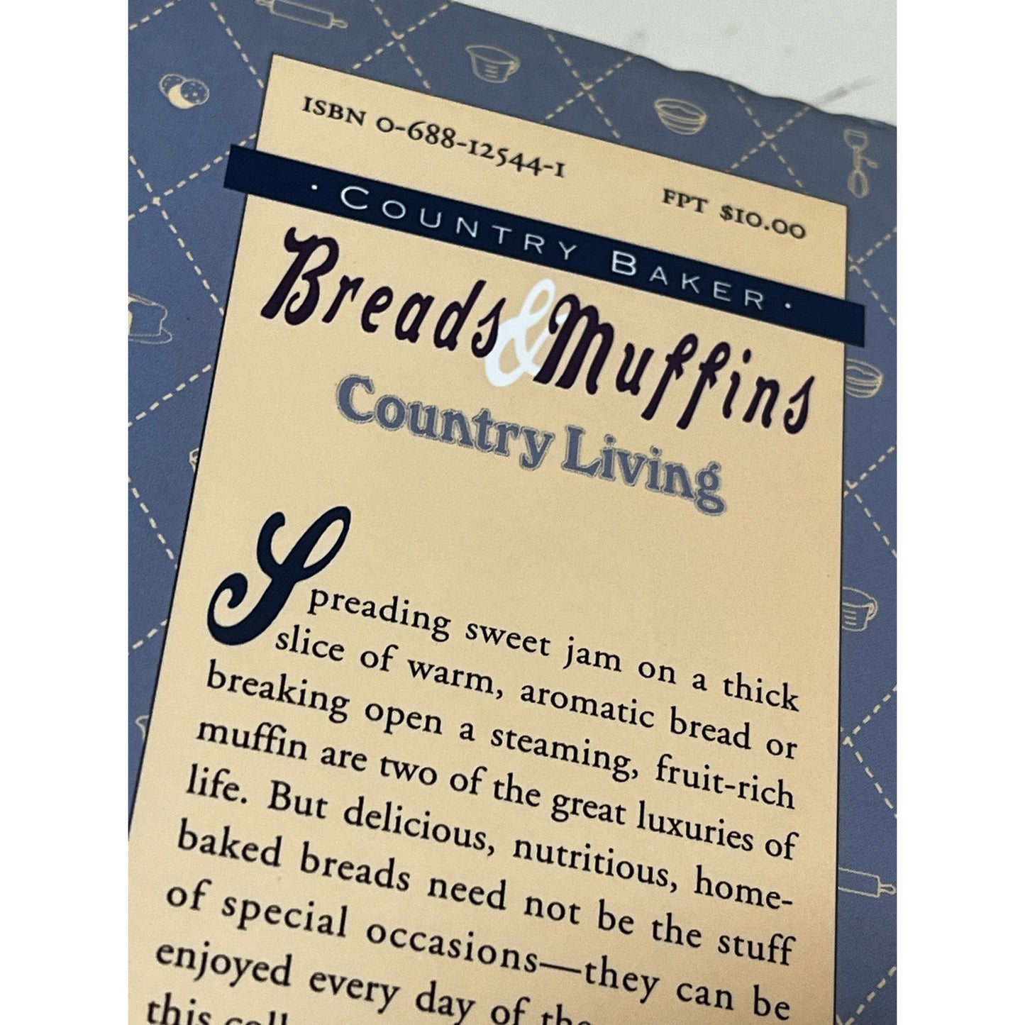 Breads & Muffins Country Living HardCover Book