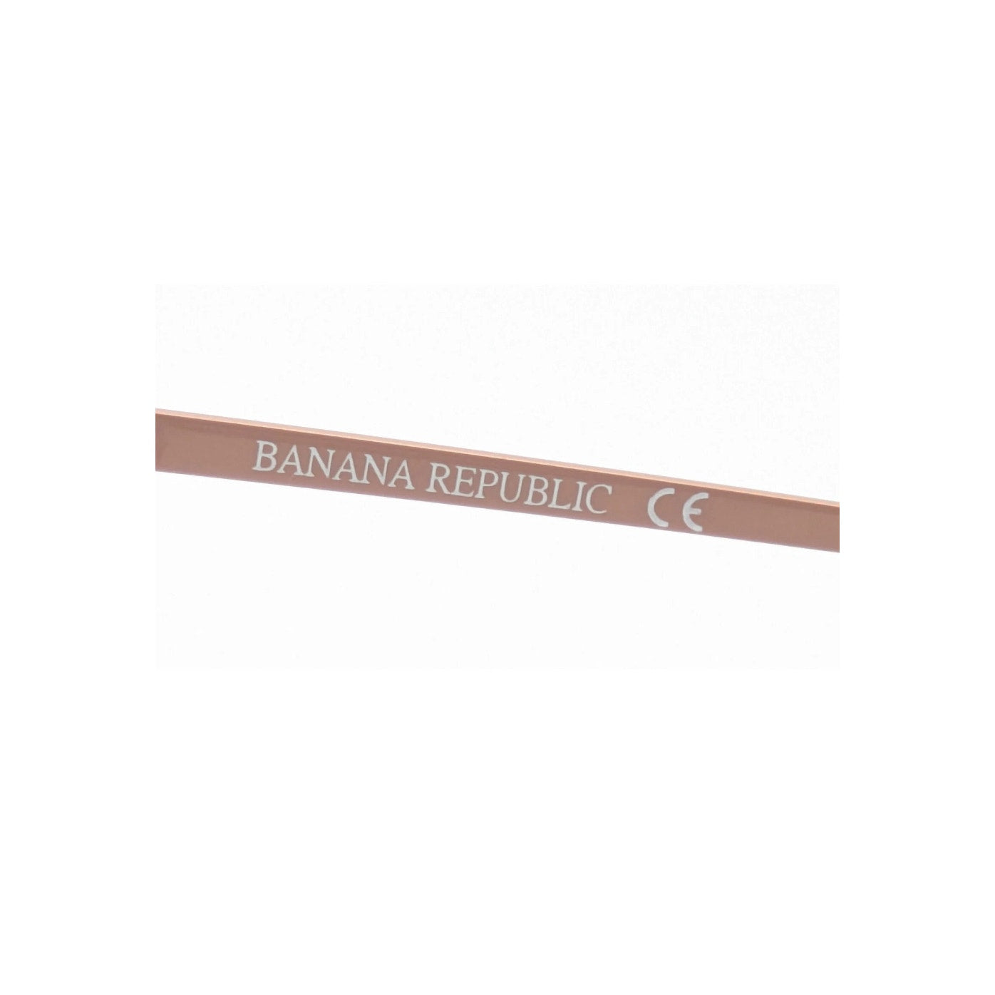 Banana Republic BR209 WJG Salmon Brown Rectangle Womens Eyeglasses 52mm