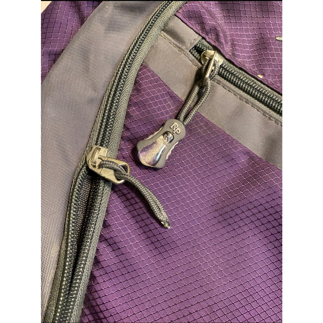 Men’s Backpack Purple & Gray