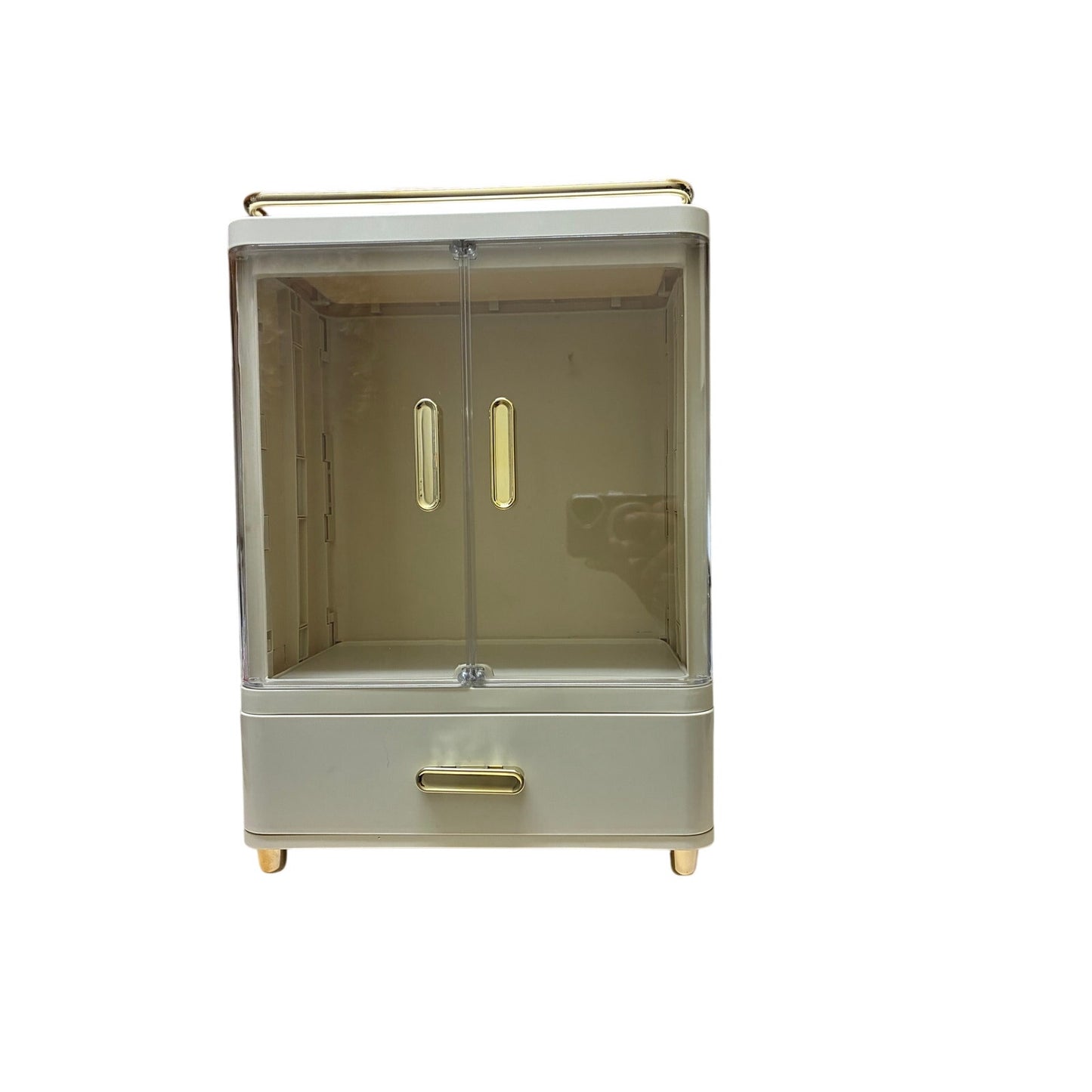 Foldable Vanity Cupboard Style Cosmetic Organizer