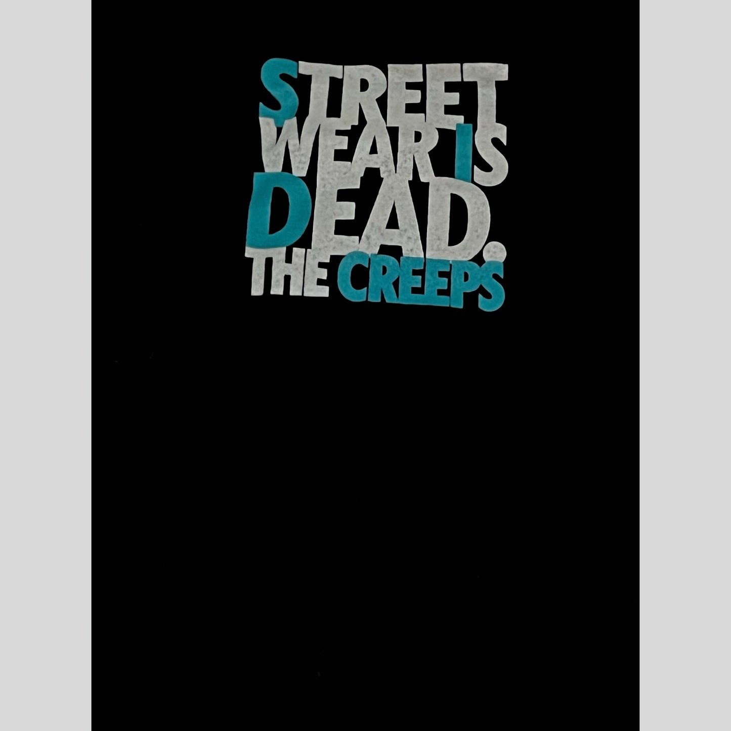 The Creep Black Men’s T-Shirt Size Large
