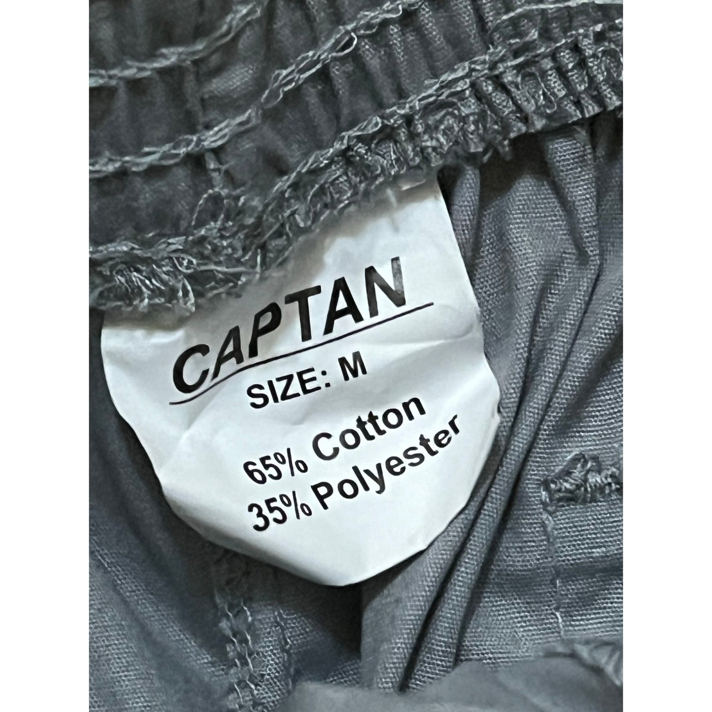 Captan Gray Scrub Pants Size Medium