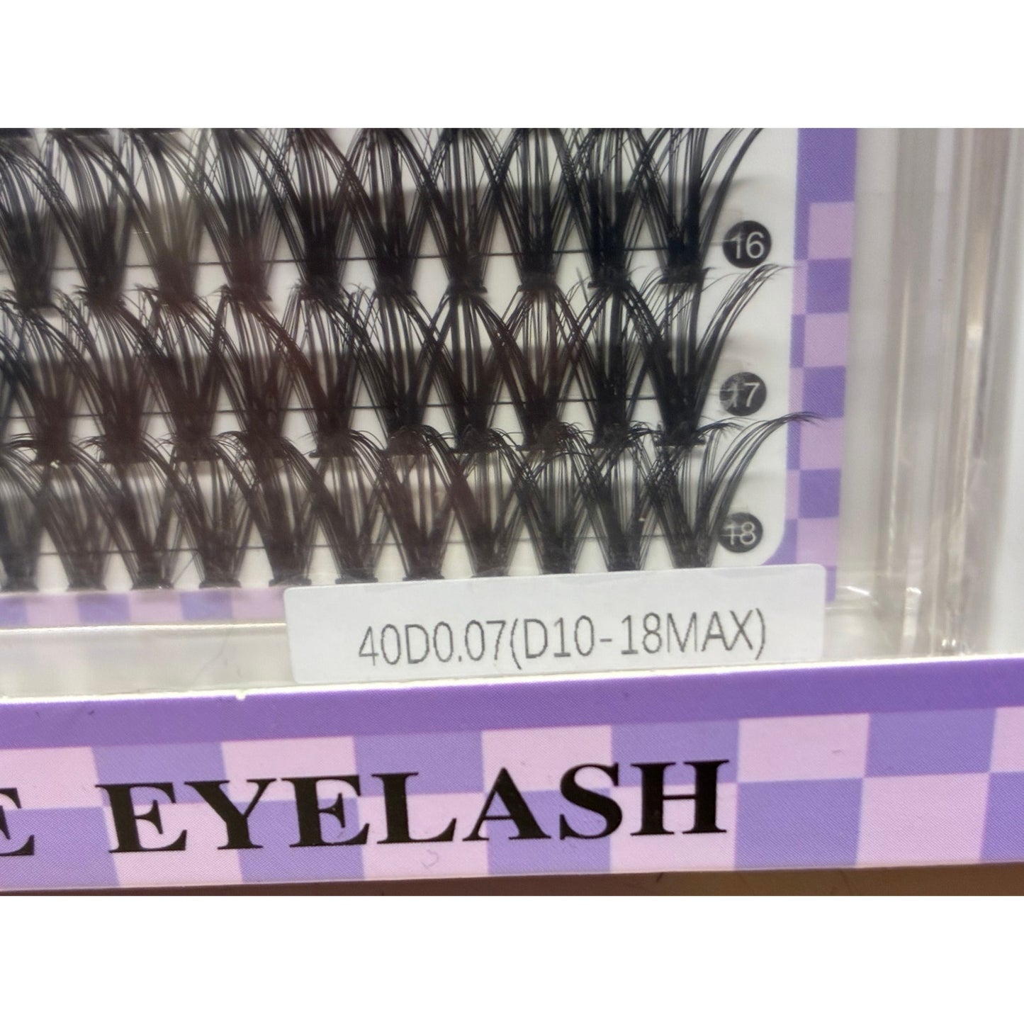 Moheim DIY Insividual Lashes Kit 40D0.07(D10-18MAX)