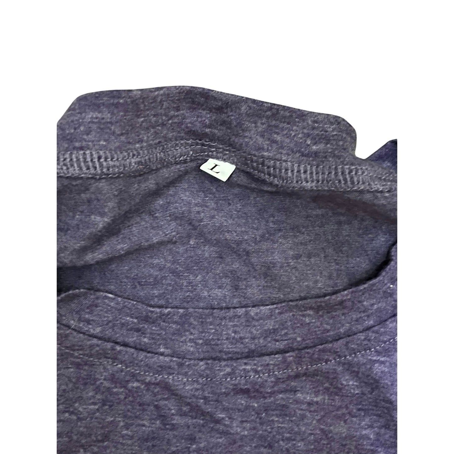 Boo To You Purple Halloween T-shirt Size Large