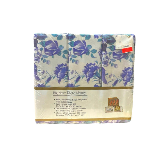 Big Max Photo Library Blue 4” X 6”