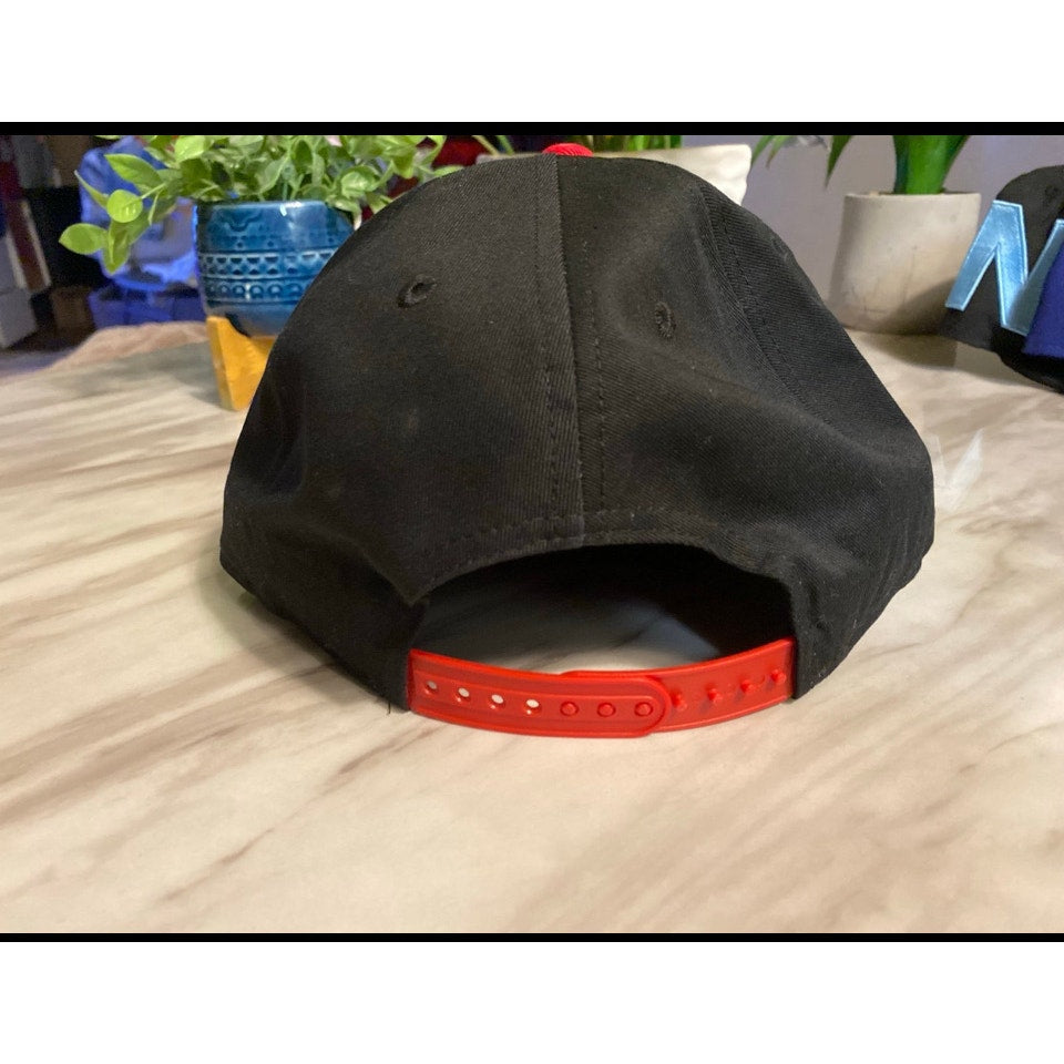 Chicago New Era Hat SnapBack Black & Red