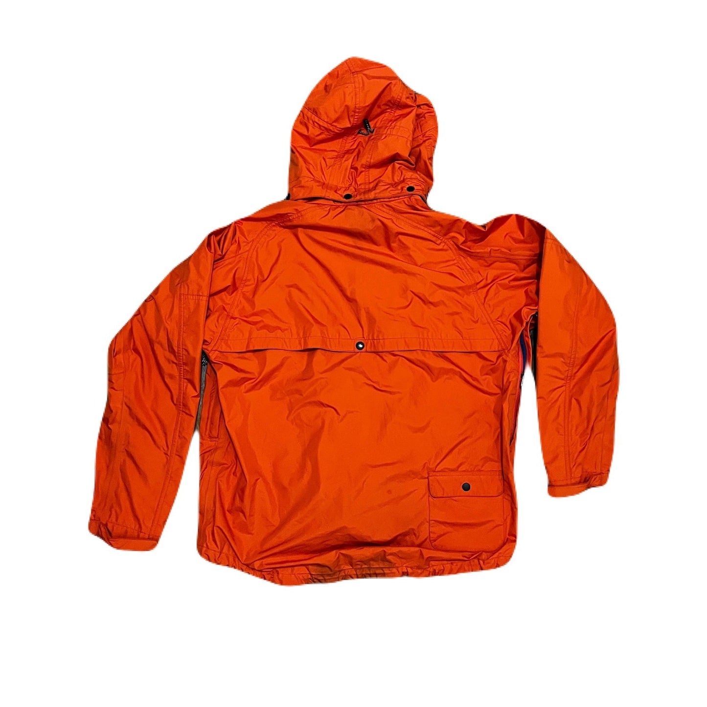 H & M Orange Windbreaker Men’s Jacket In Mint Condition Size XL