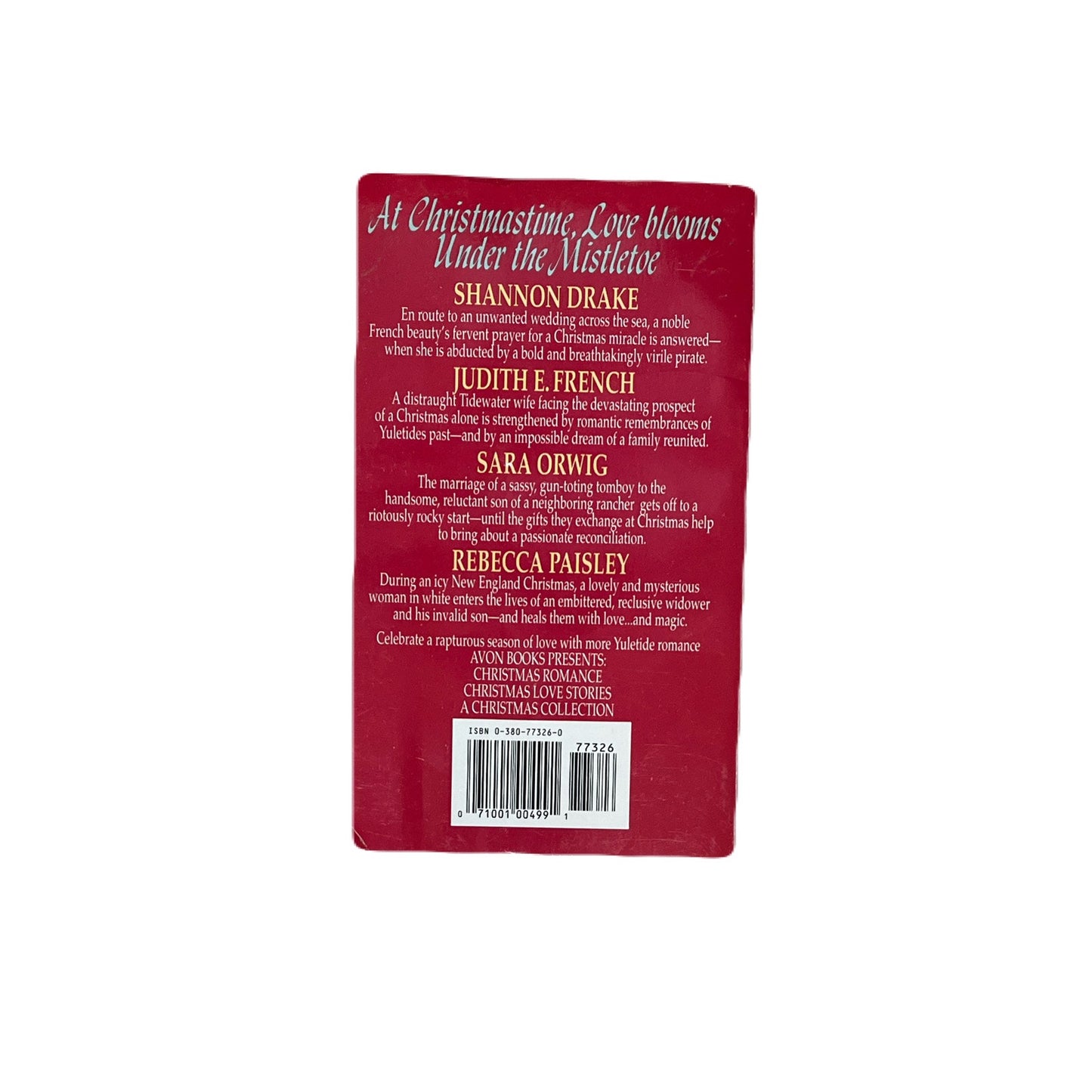 Under The Mistletoe Paper Book
