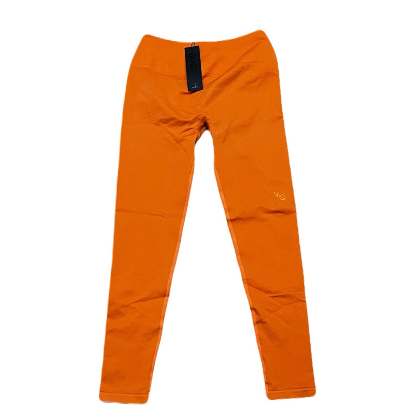 Vanquish Elevate Seamless Orange Leggings Size Large