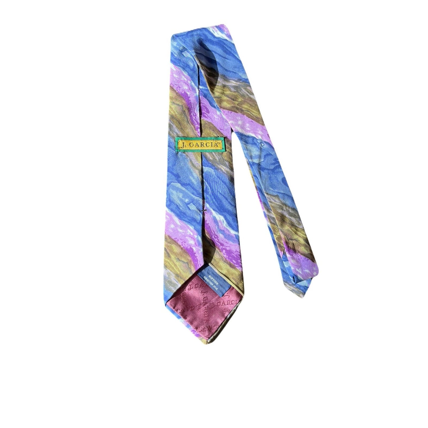 J. Garcia Men’s Tie Purple & Blue