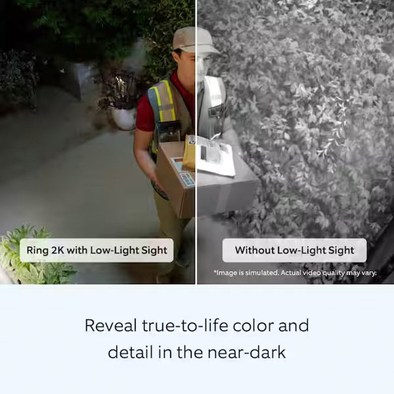 Outdoor Cam Plus, Battery Security Camera with 2K Video, Low-Light Sight