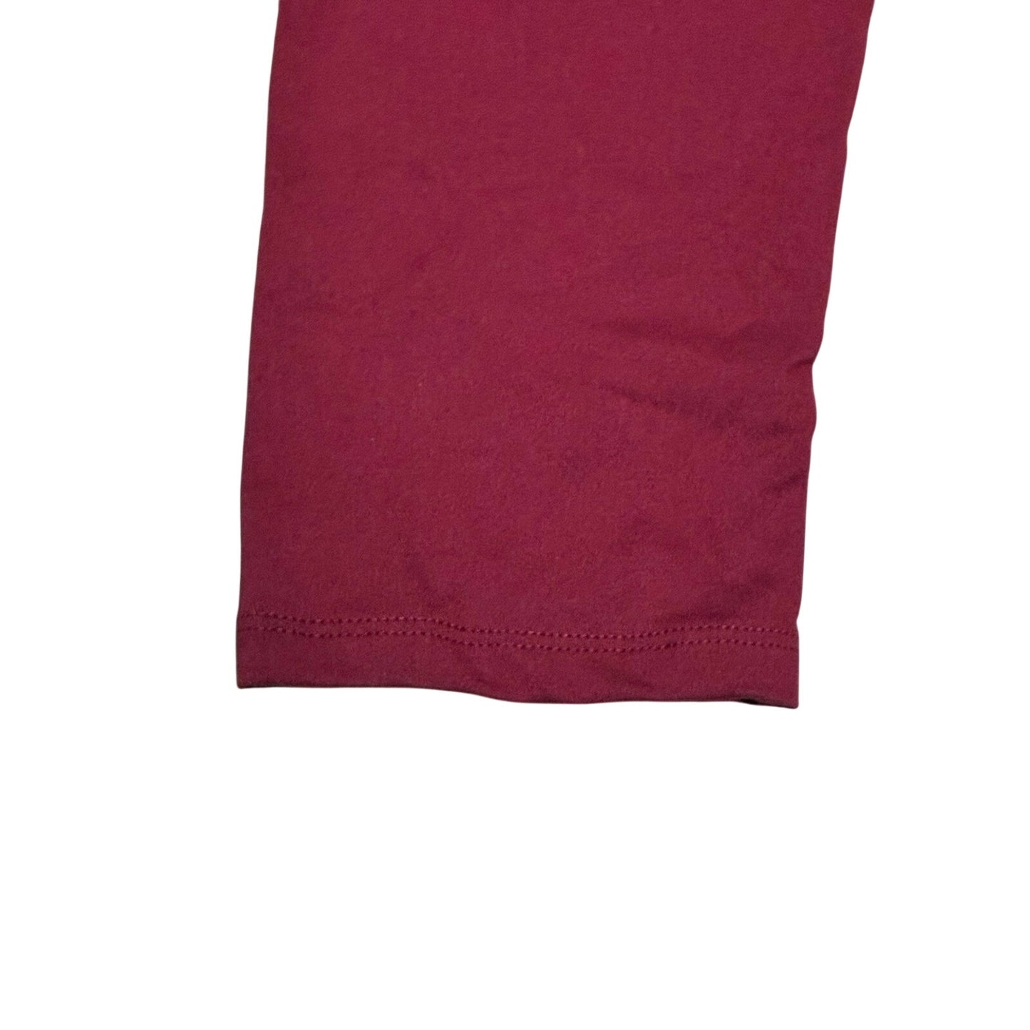 Women’s Burgundy Leggings Size Large- X Large
