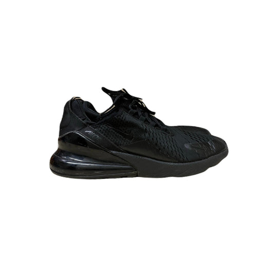 Nike Air Max 270 (GS)  Men’s Triple Black Running Shoes , Sneakers Size 8