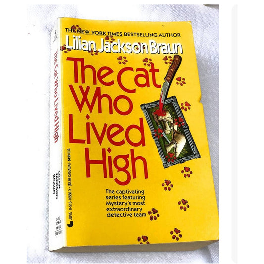 The Cat Who Lived High By Lillia Jackson Braun PaperBook