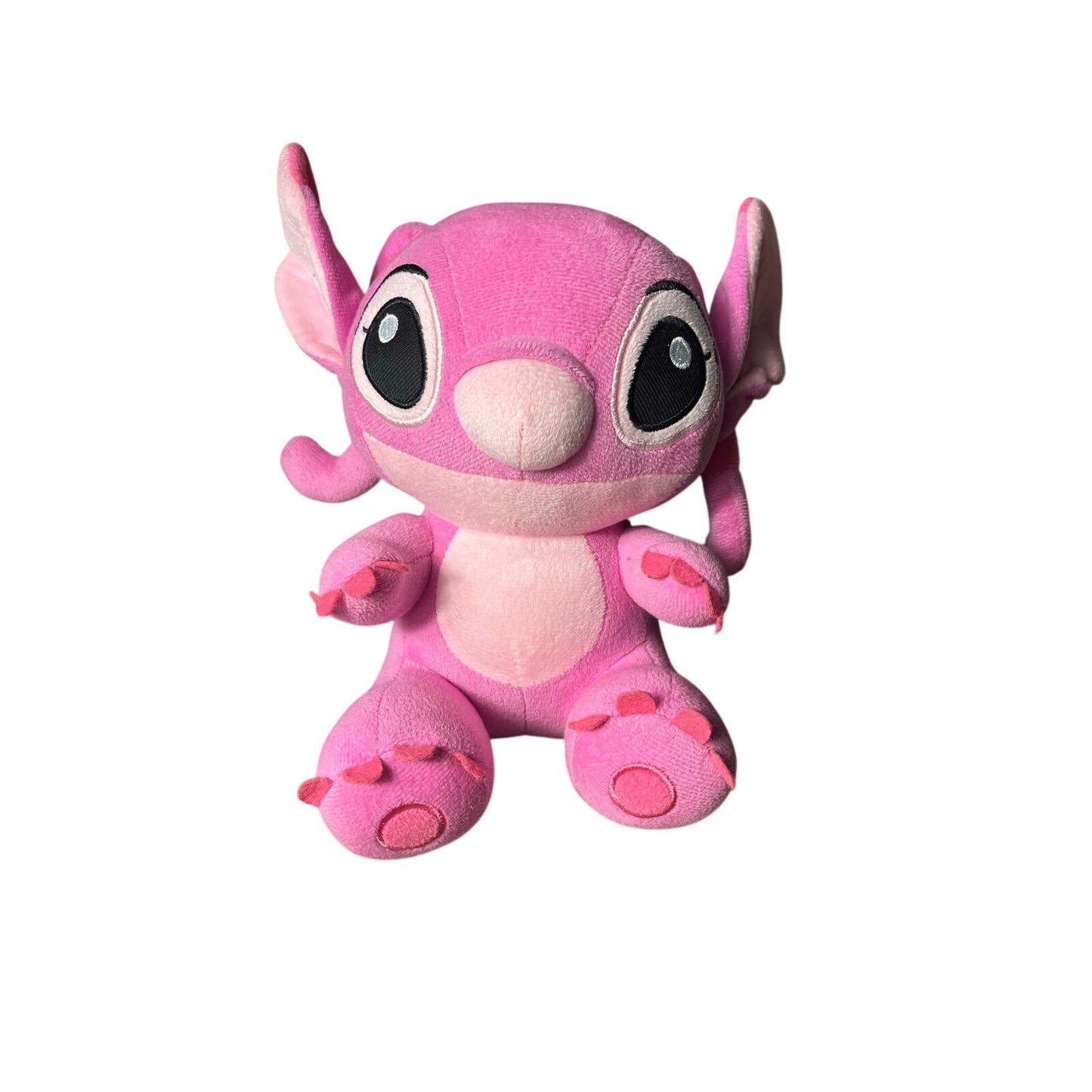 Disney Stuff Animal 10" Lilo & Stitch Hot Pink Stuffed Toy, Kawaii Style Doll