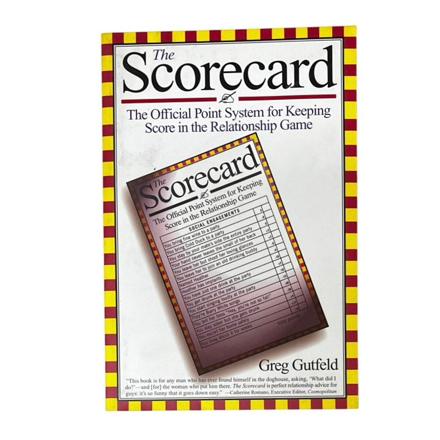 The Scorecard: The Official Point System for Keeping Score in the Relationship