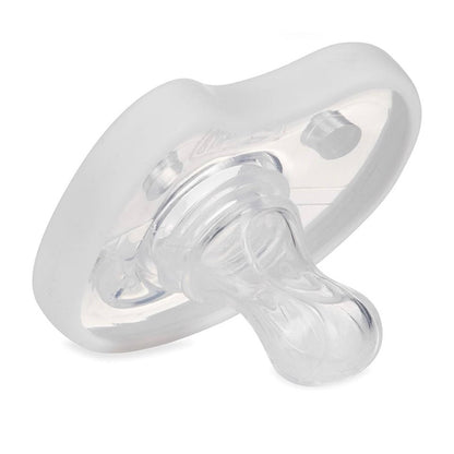 Dr. Talbot's Soft-Flex Orthodontic Pacifiers 0-6 Months, Aqua/White, 2 Pack