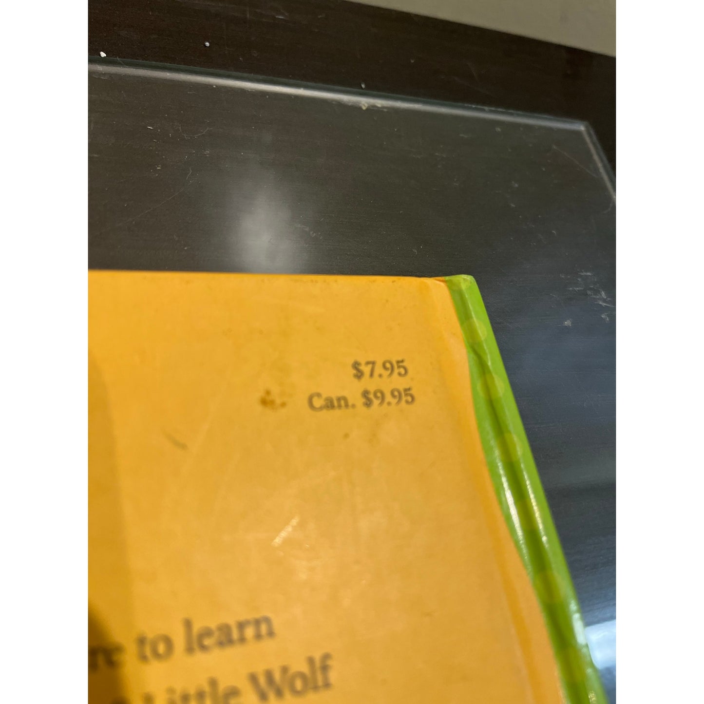 Little Wolf Goes To School Hardcover Book
