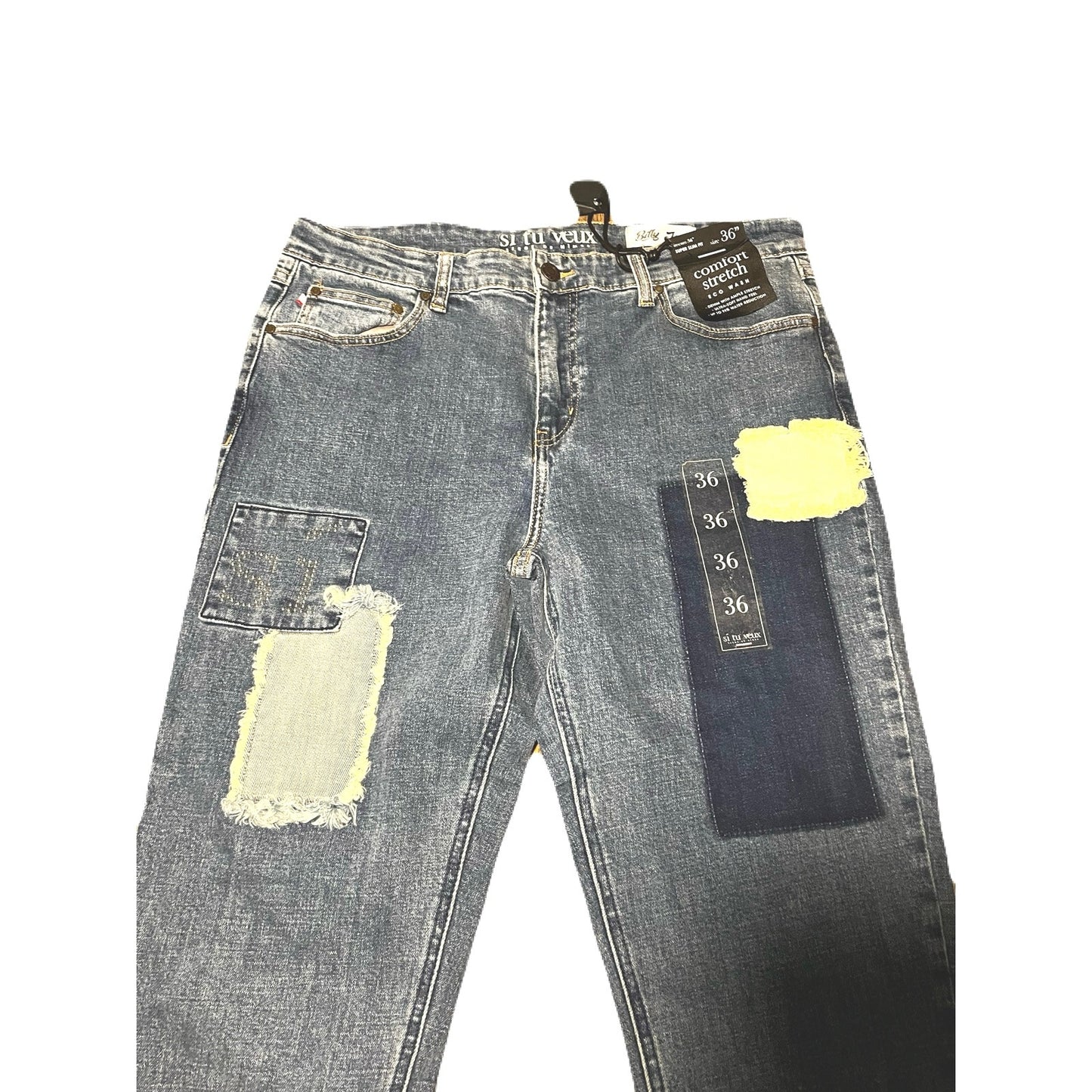 Si Tu Veux Billy Jeans Blue Size 36