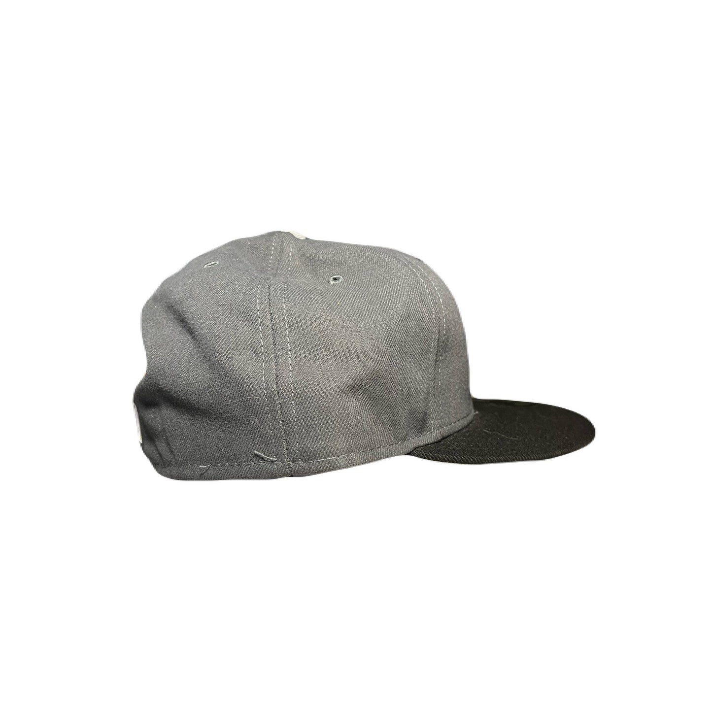 New Era Gray & Black As Hat Size 7 5/8