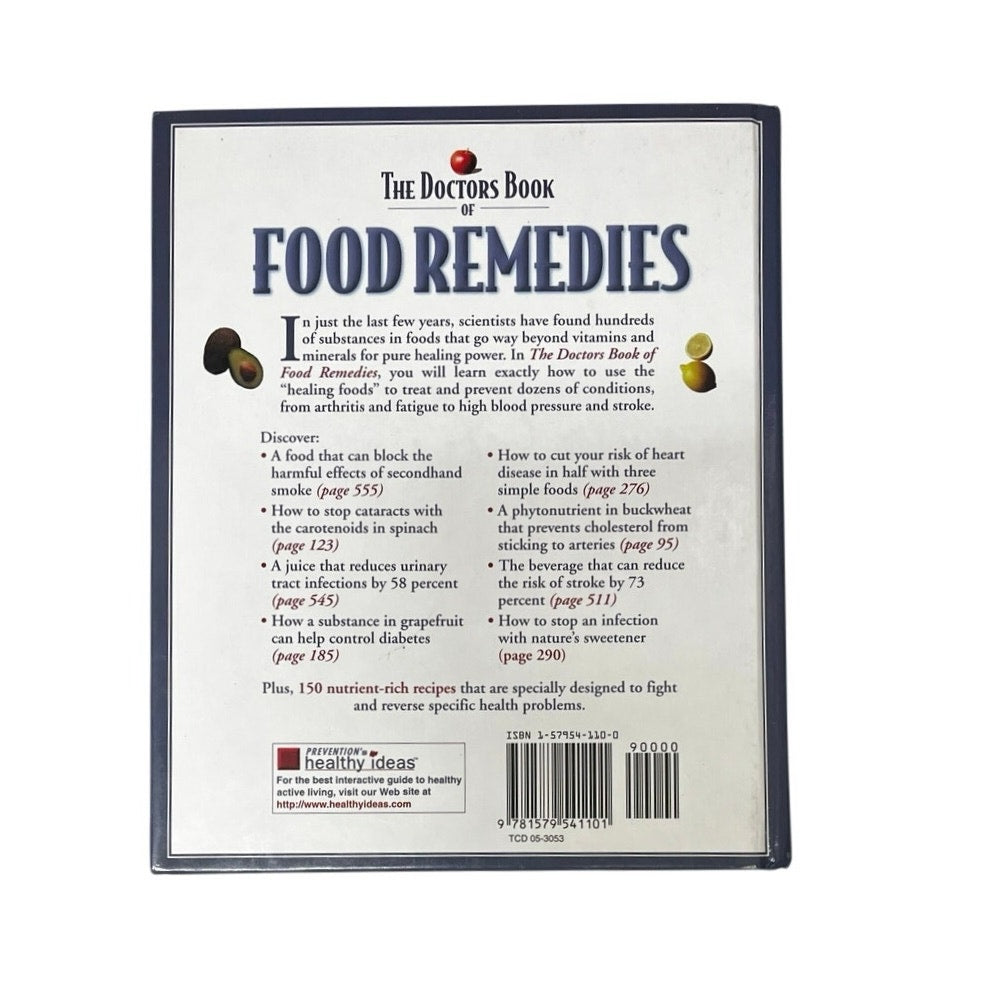 Doctor's Book of Food Remedies Hardcover