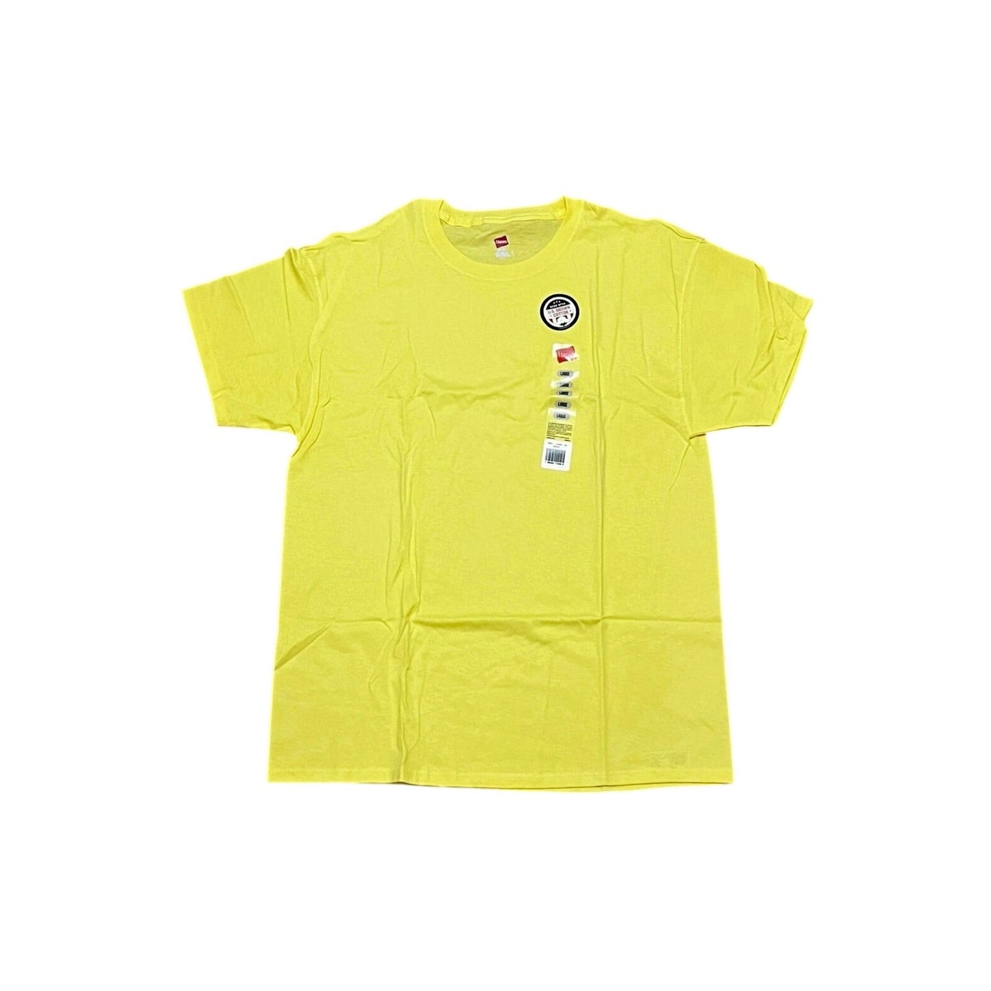 Hanes Yellow Men’s T-Shirt Size Large