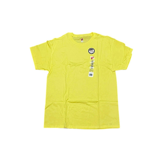 Hanes Yellow Men’s T-Shirt Size Large