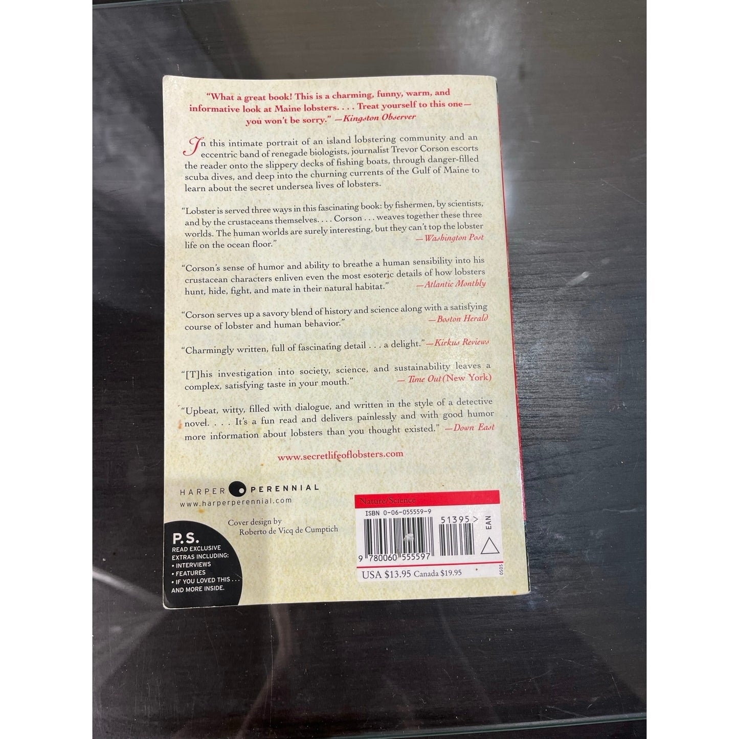 The Secret Life Of Lobster Book
