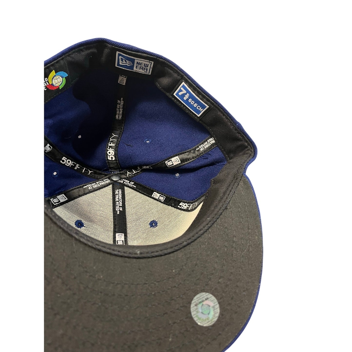 Autographed New Era Hat Size 7 5/8 Royal & Blue Sign By Robinson Canó