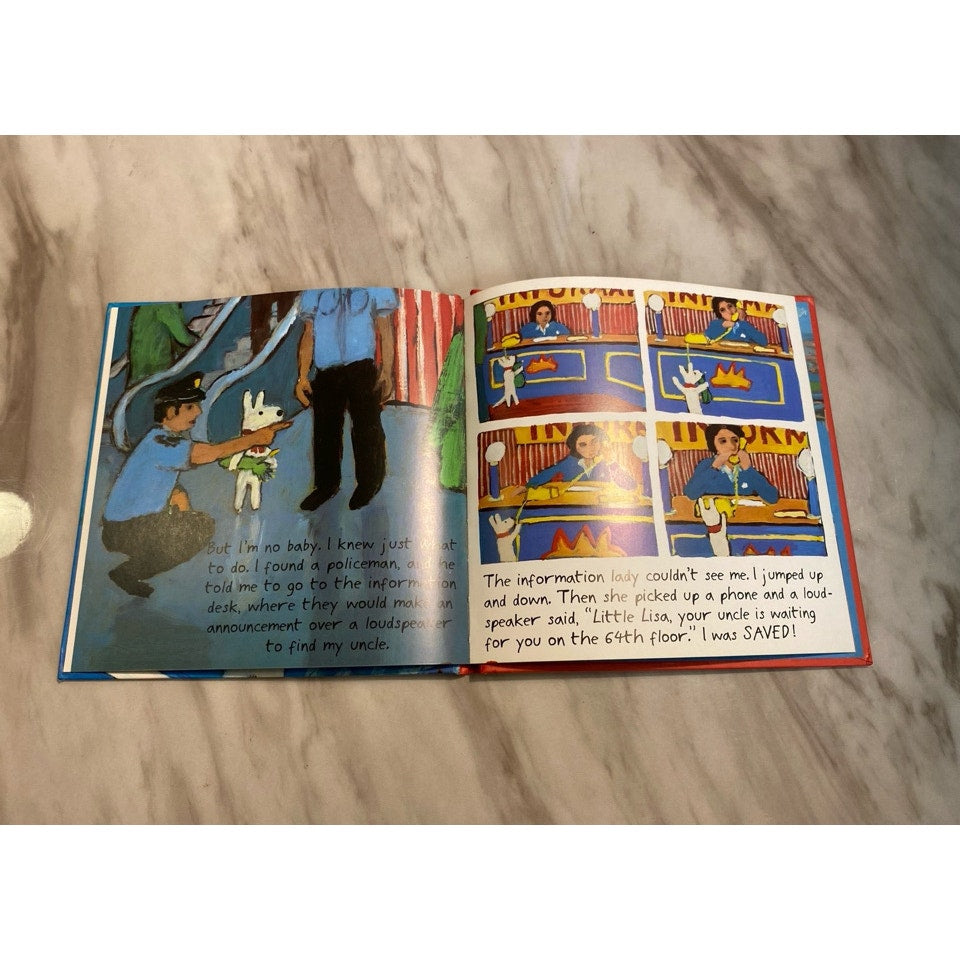 Lisa in New York hardcover book