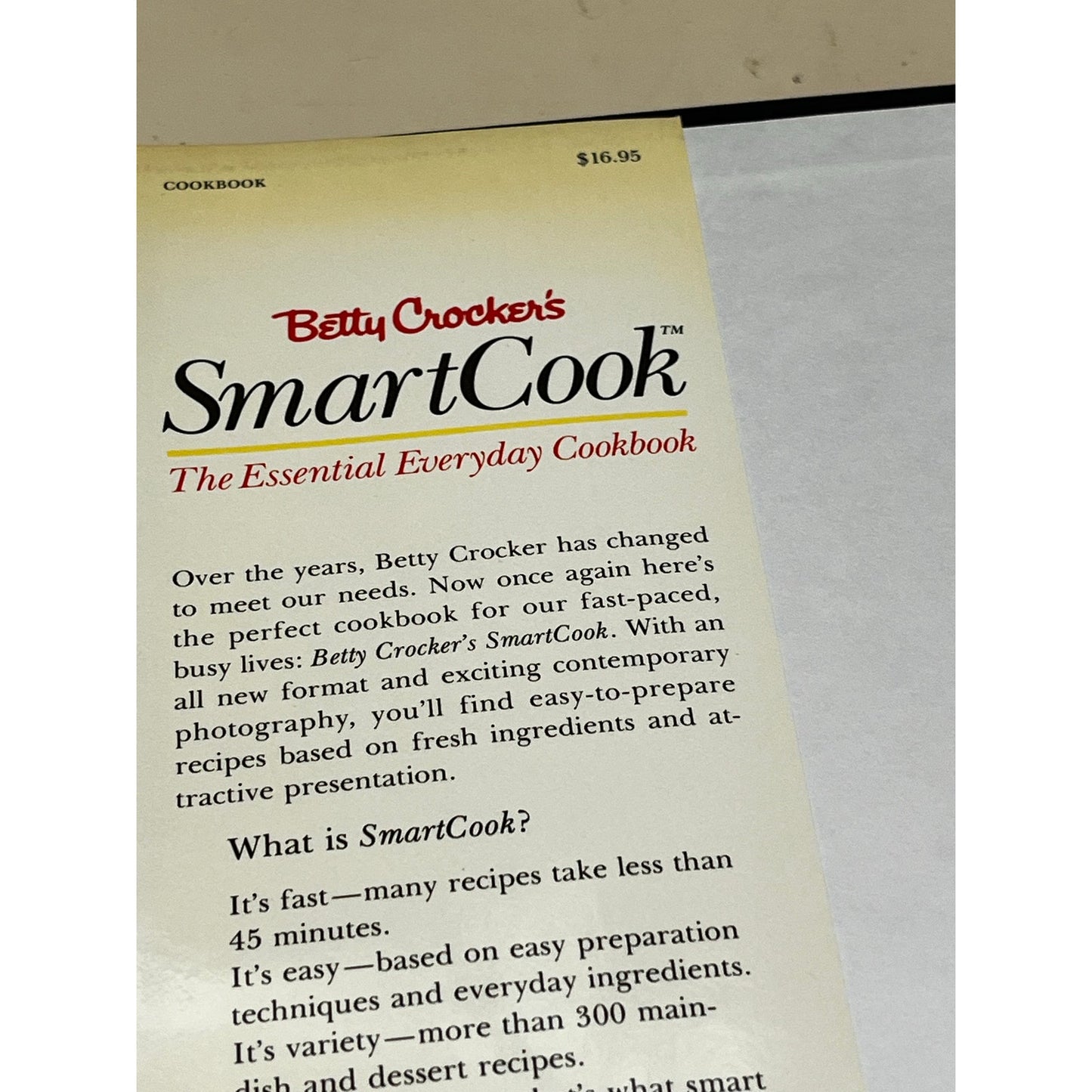 Betty Crocker's Smartcook: The Essential Everyday Cookbook.
