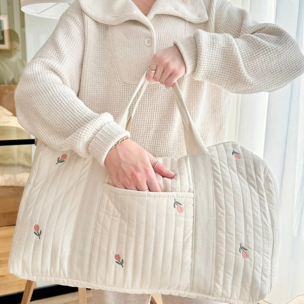Travel Quilted Diaper Bag