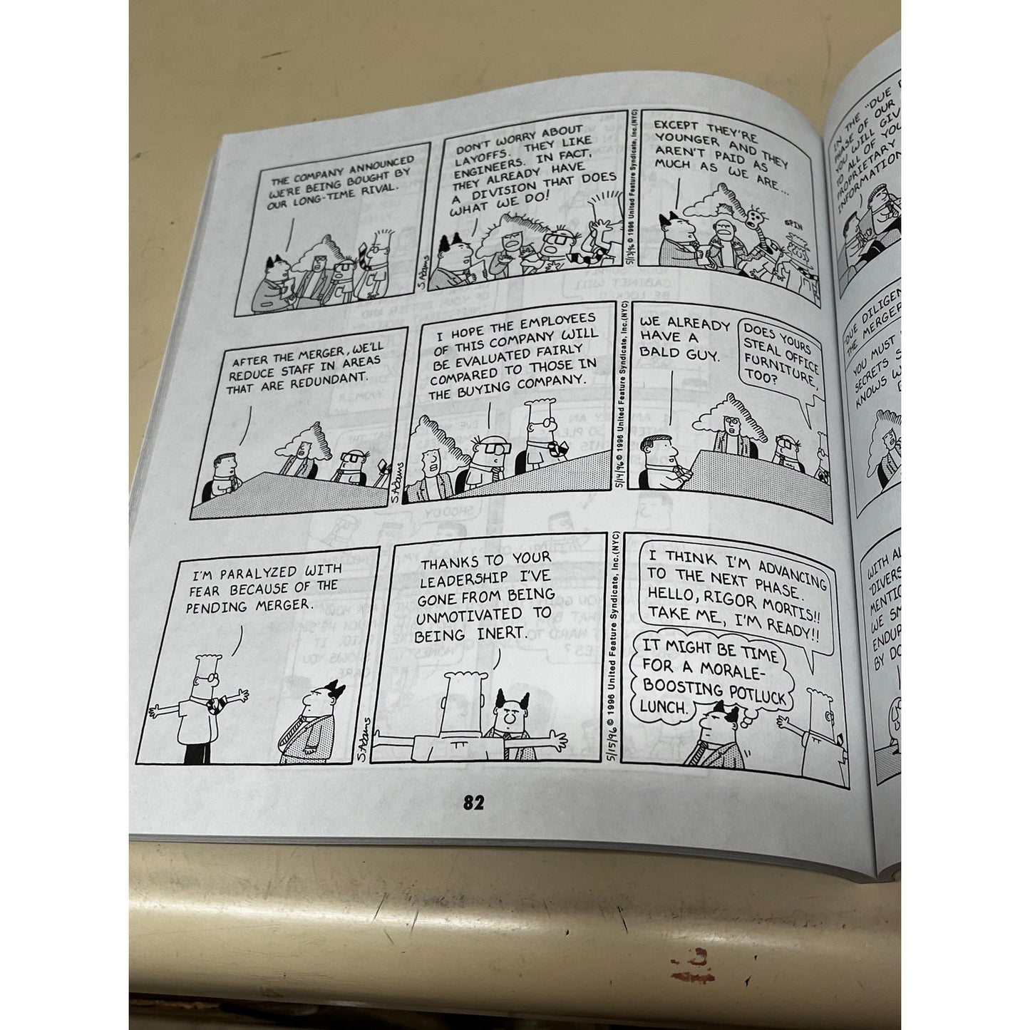 I'M NOT ANTI-BUSINESS, I'M ANTI-IDIOT (A DILBERT BOOK) by SCOTT ADAMS