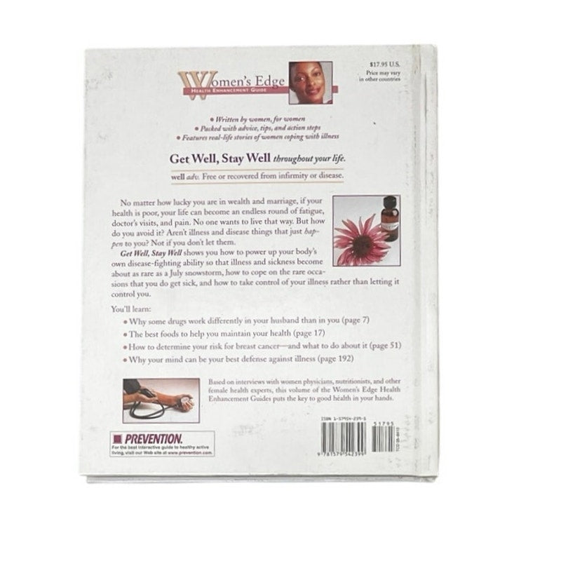 Get Well, Stay Well: Holding the Line Against Disease (Women's Edge Health Enhancement Guide)