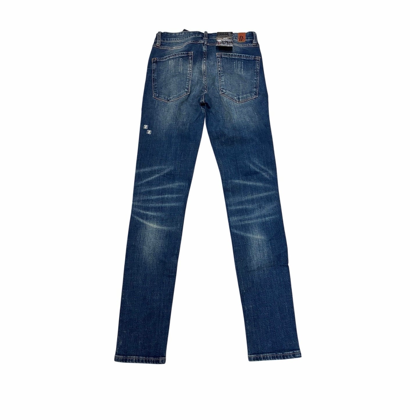 Shaba Z Brothers Blue Super Slim Fit SBFBD216 Size 34